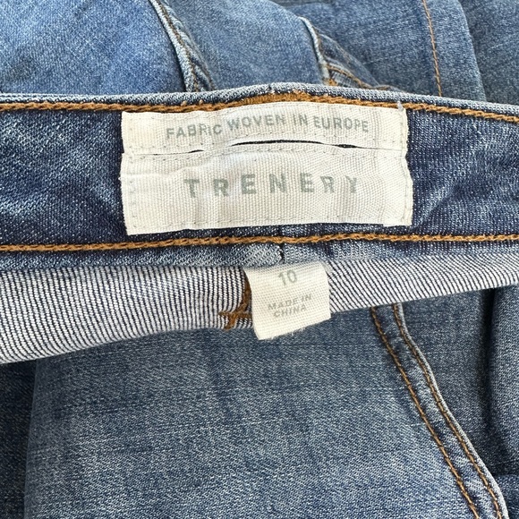 Trenery Boyfriend Denim Jeans (Petite) -10 - Picture 4 of 4
